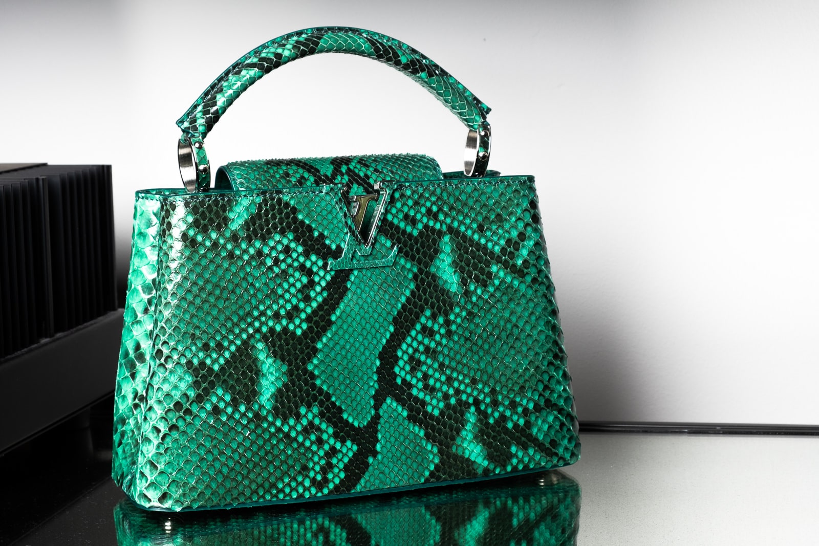 Louis Vuitton Greenbelt now carries exotic leathers