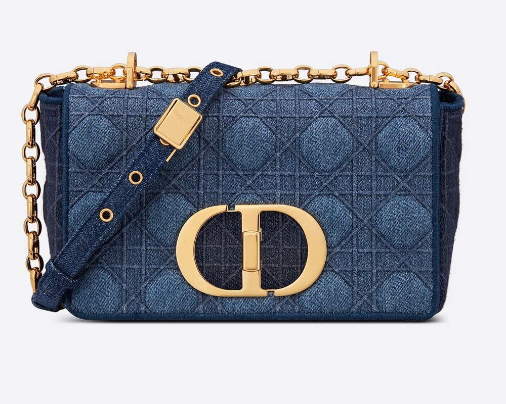 Kurt Geiger London Large Kensington Denim Shoulder Bag | Dillard's