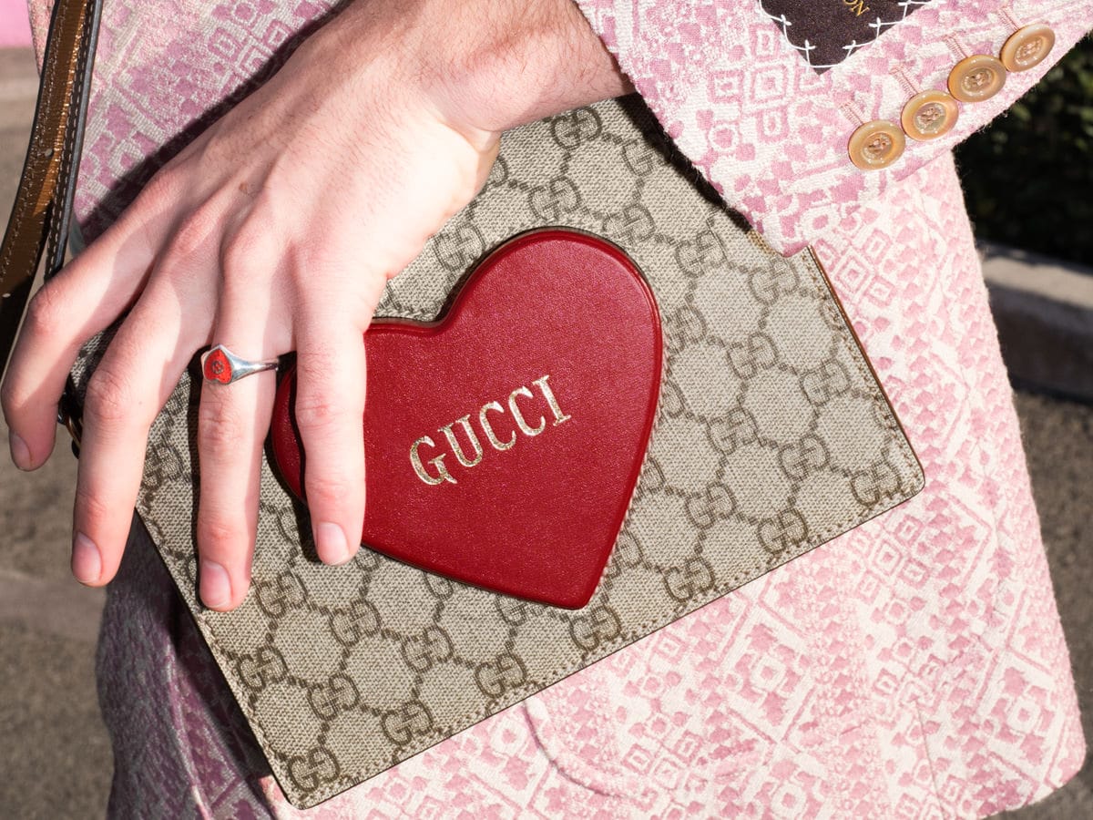 gucci heart with eyes