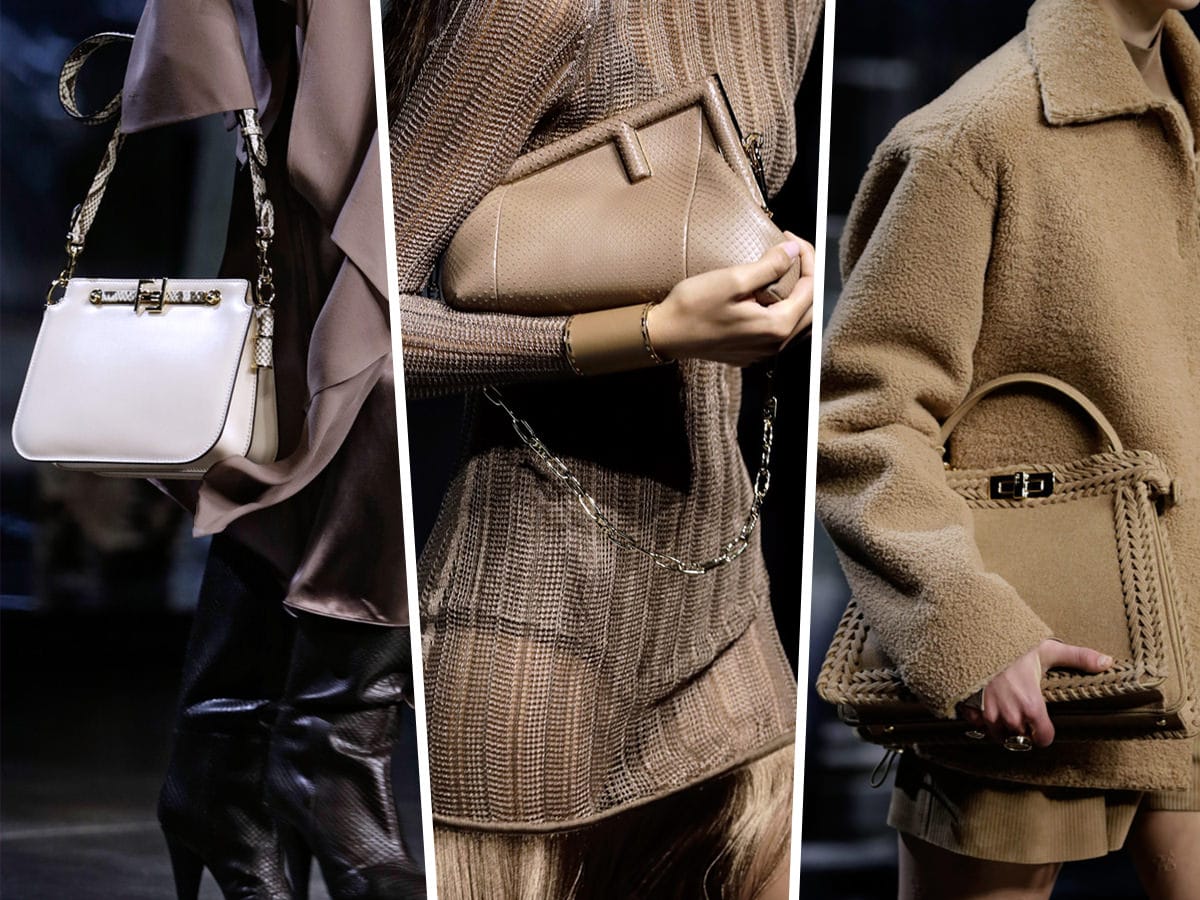 fendi's baguette bag will never go out of style. Swipe to see it