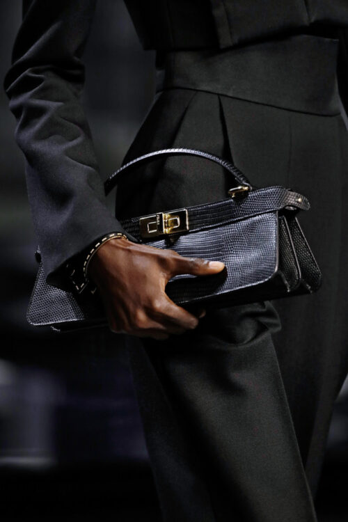 Fendi Showcases New Shapes Alongside Its Iconic Bags for Fall 2021