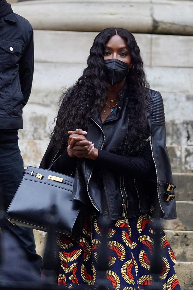 Naomi Campbell is the Face of Fendi Peekaboo Bag Collection