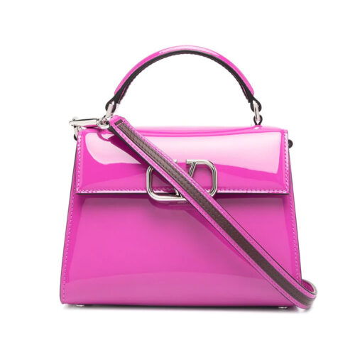 patent leather handbag