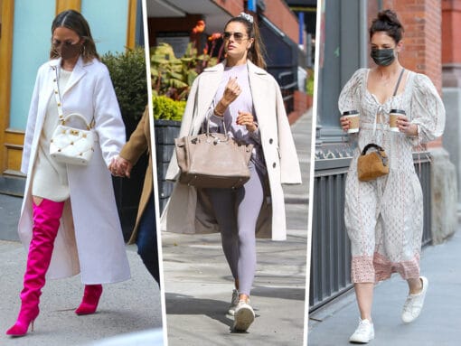 Celebs Enjoy the First Signs of Spring With Picks from Chloé, Valentino and More