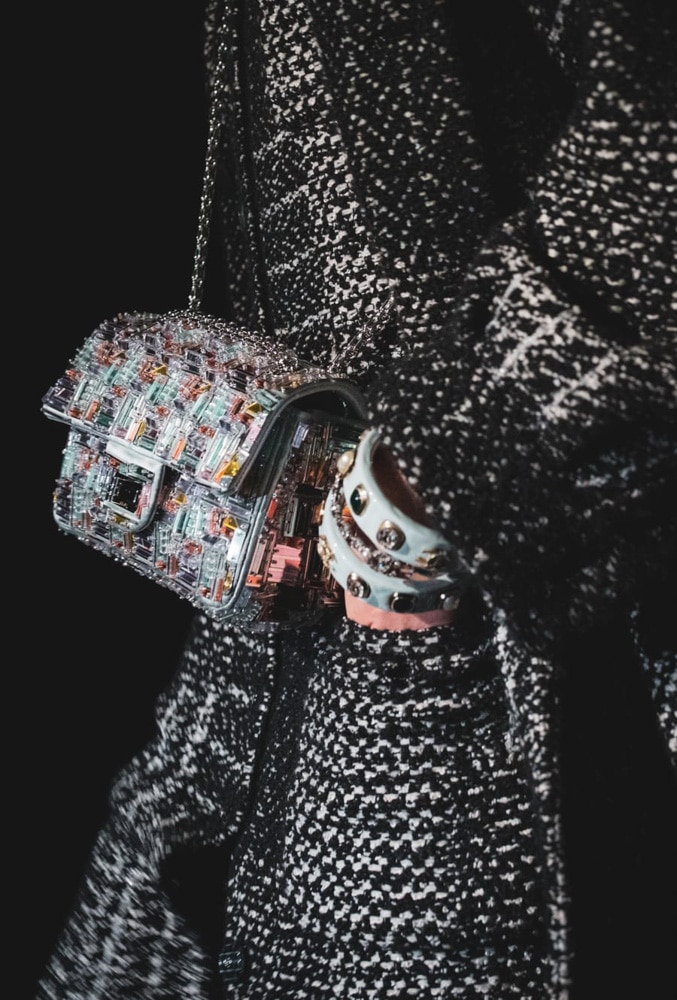 CHANEL on X: #CHANELPharrell reflections — oversized bags and