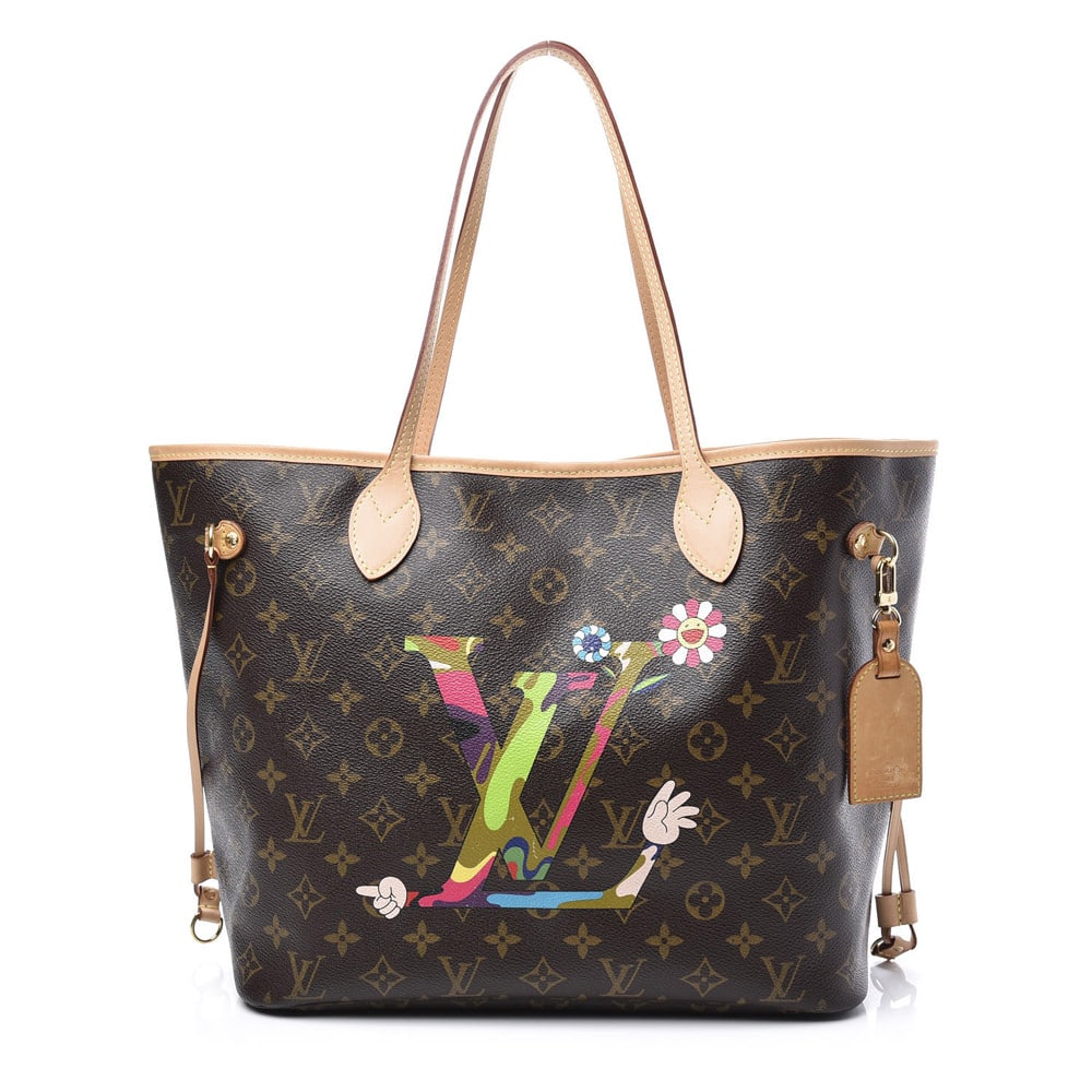 Louis Vuitton Limited Edition Black Monogram Multicolore Eye Love You Bag -  Yoogi's Closet