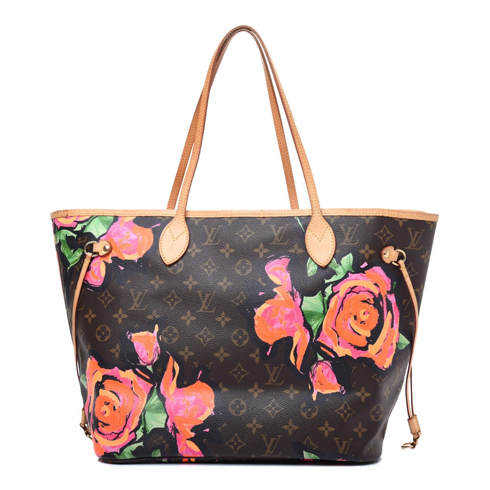 Louis Vuitton Neverfull Floral Print, Luxury, Bags & Wallets on Carousell