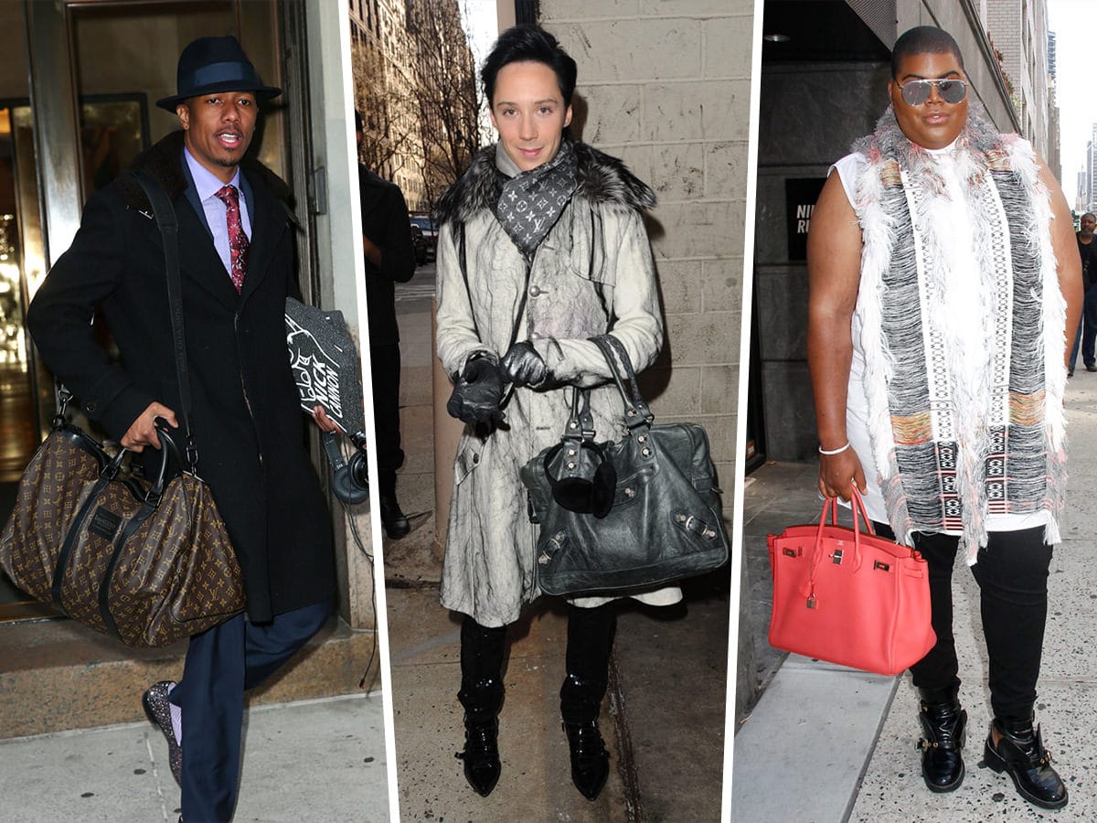 The Many Bags of Accessory-Loving Male Celebrities - Page 32 of 37 -  PurseBlog