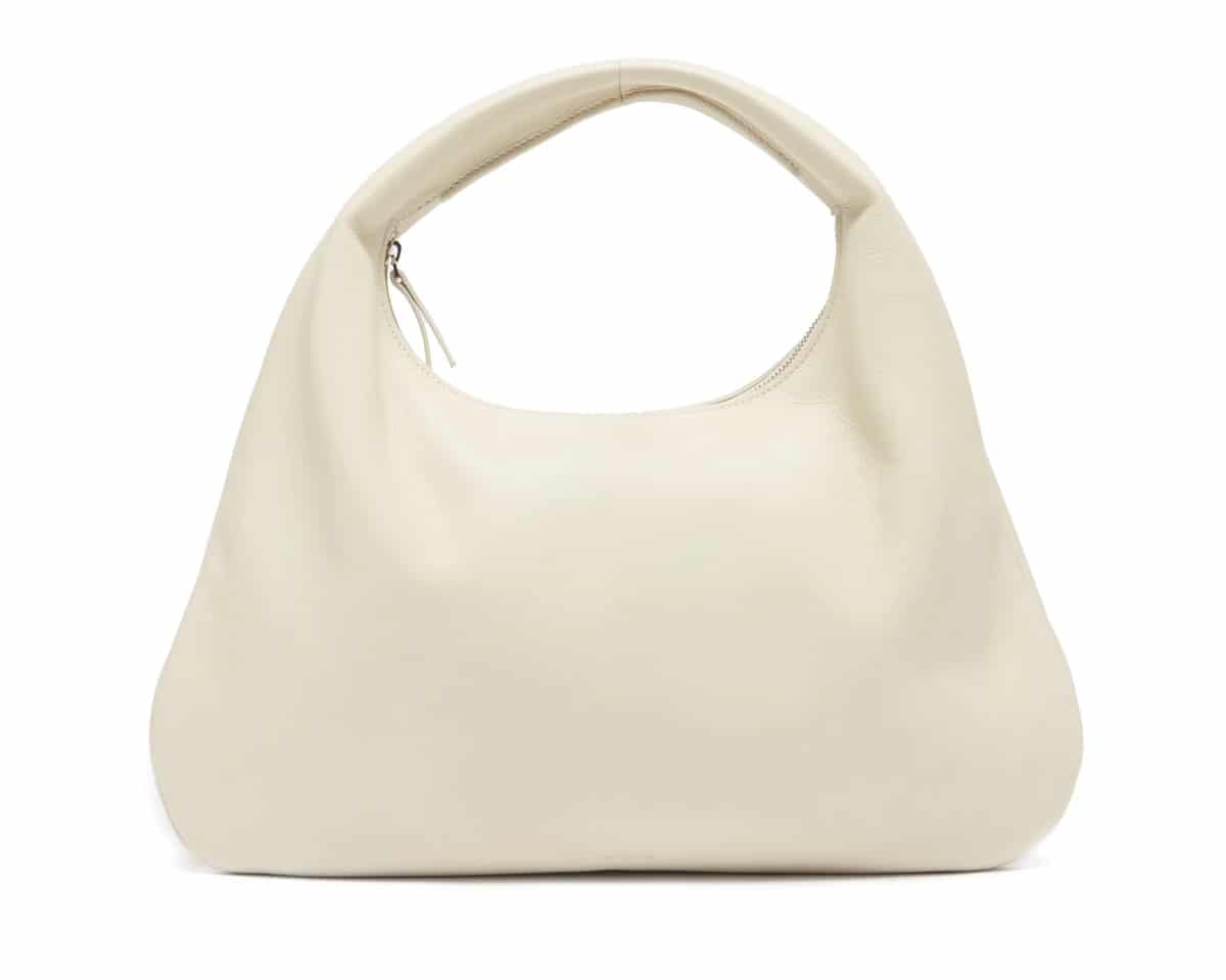 Small white on sale leather bag