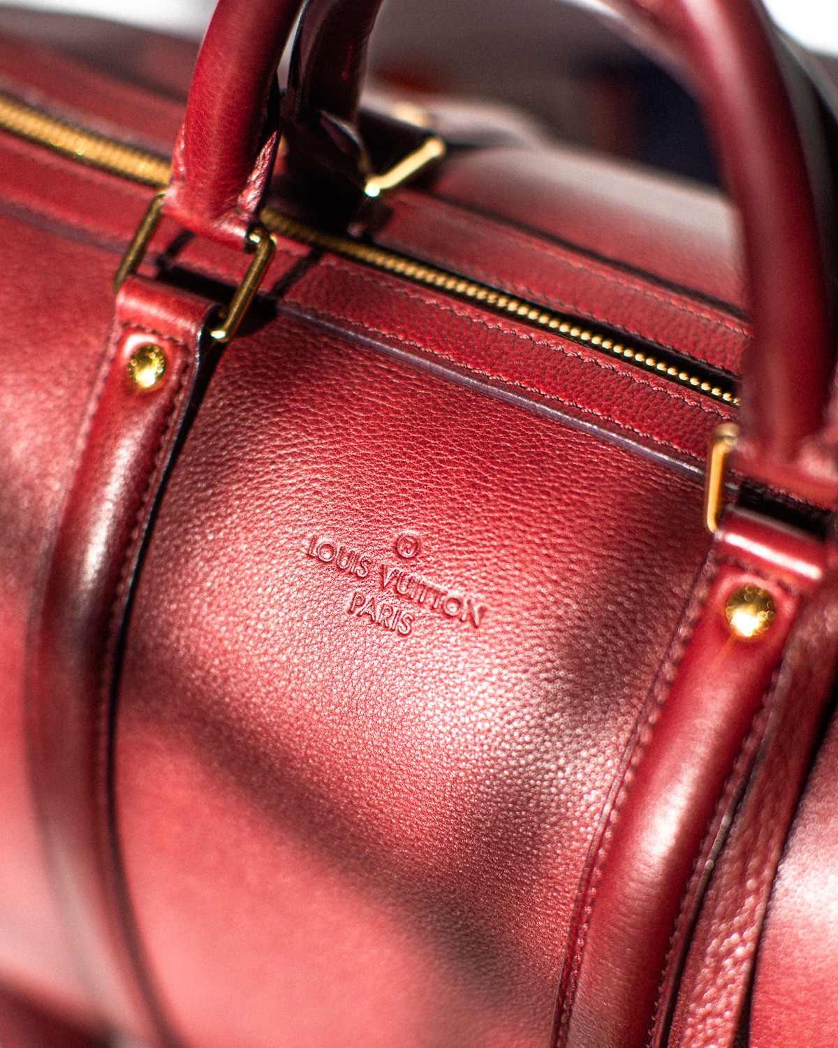 Luxurious Meets Practical: Louis Vuitton Burgundy Sofia Coppola SC