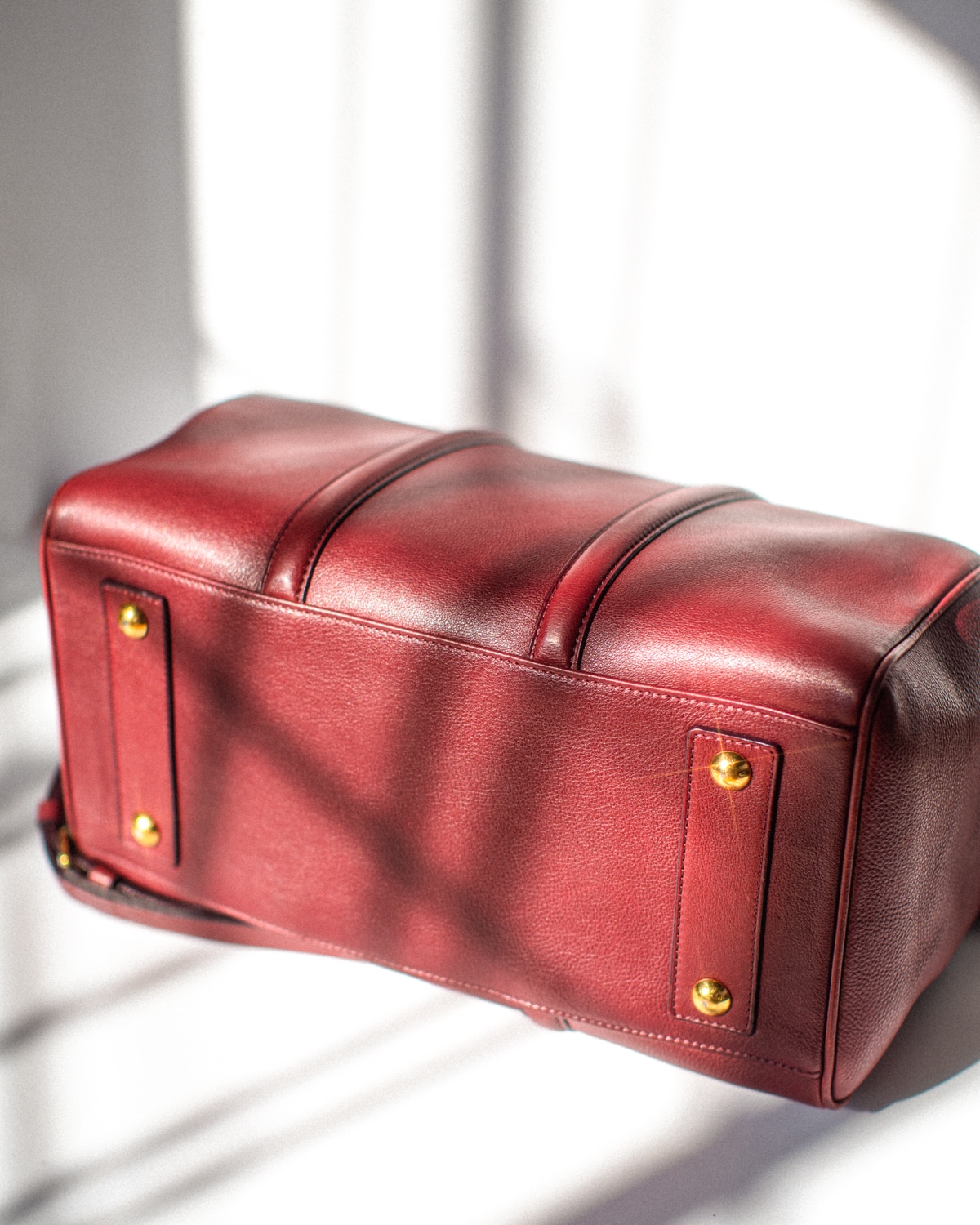 Luxurious Meets Practical: Louis Vuitton Burgundy Sofia Coppola SC