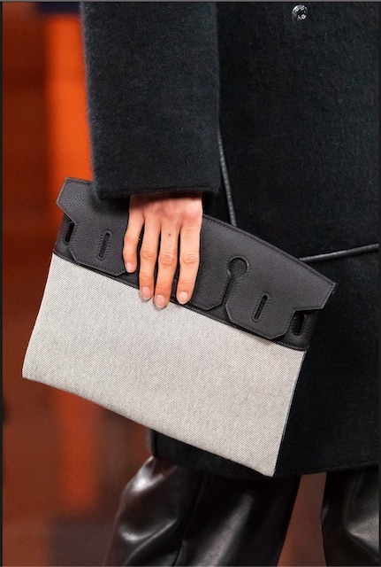 The "Birkin Pochette" insert serves as a standalone Pochette. Photo courtesy of Vogue.com.