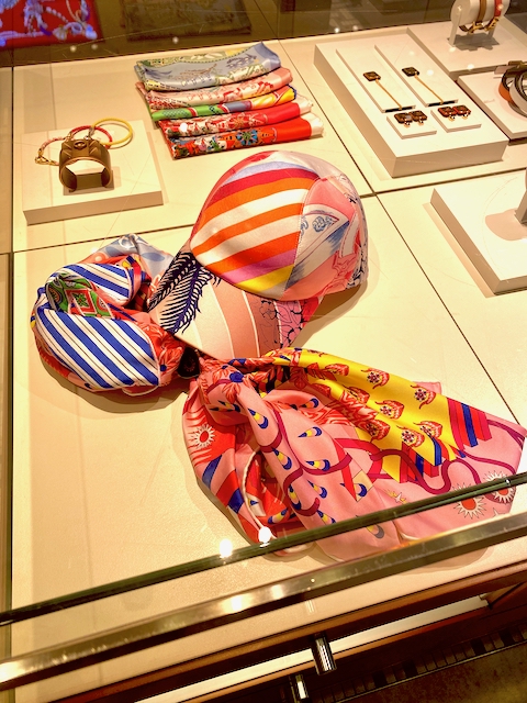 Silk Baseball Cap at the Madison Avenue boutique. Photo via @The_Notorious_Pink