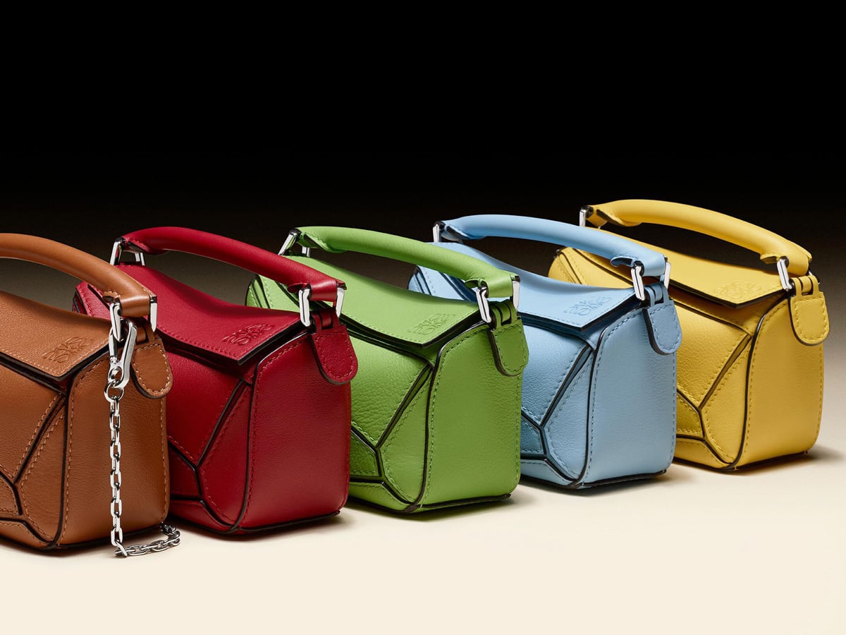 Loewe Shrinks Down Its Classic Puzzle Bag for Spring - PurseBlog