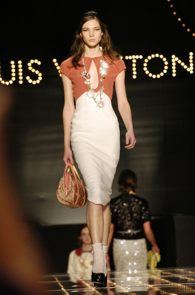 Louis Vuitton denim monogram skirt, Spring 2005 – My Runway Archive