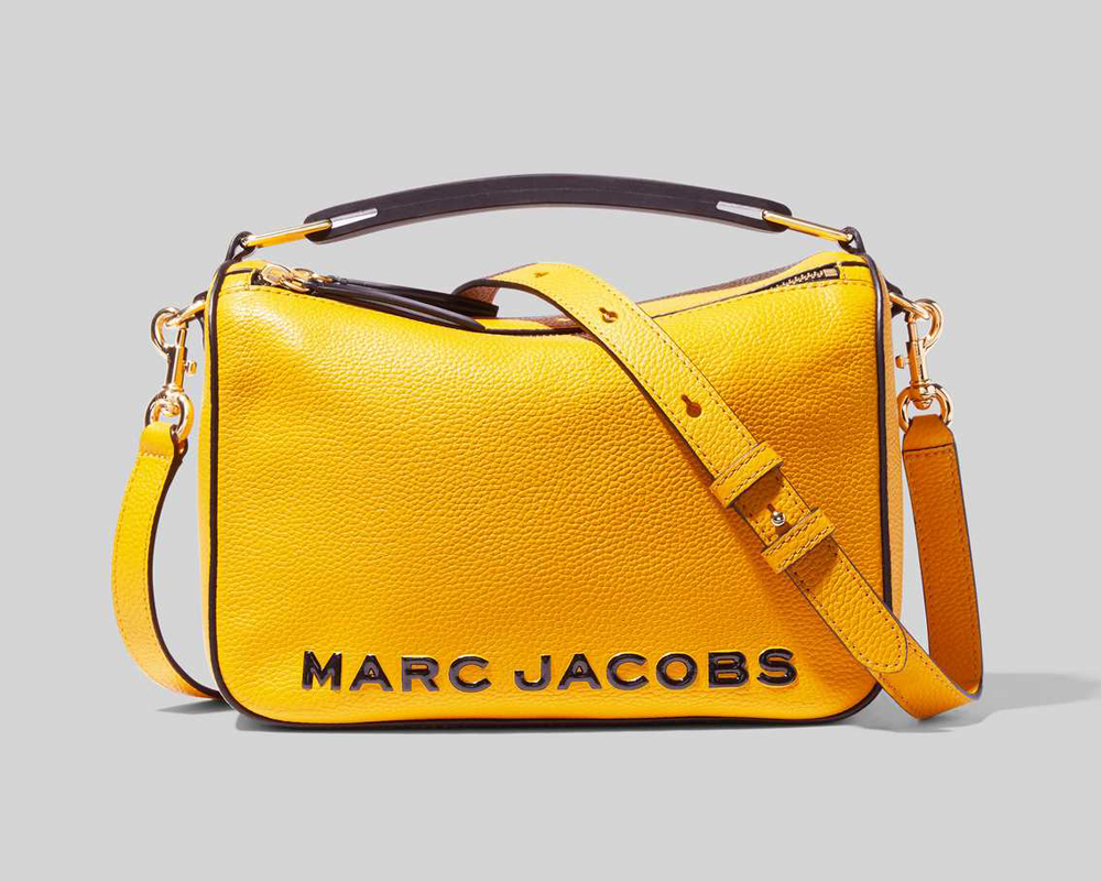 Original Marc Jacobs The Snapshot Gilded Leather Camera Crossbody Bag