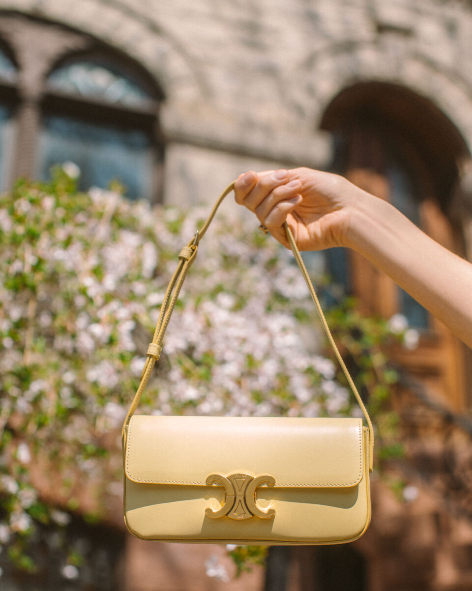 celine cuir triomphe bag