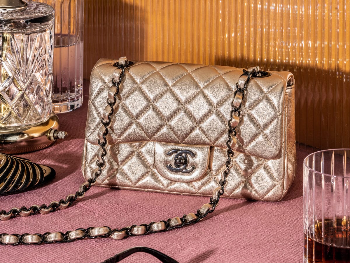 【ヴィンテージ】Rank:S☆Chanel Bronze Medium Series12 バック Chanel-SS-2021-Bags-1-of-12-
