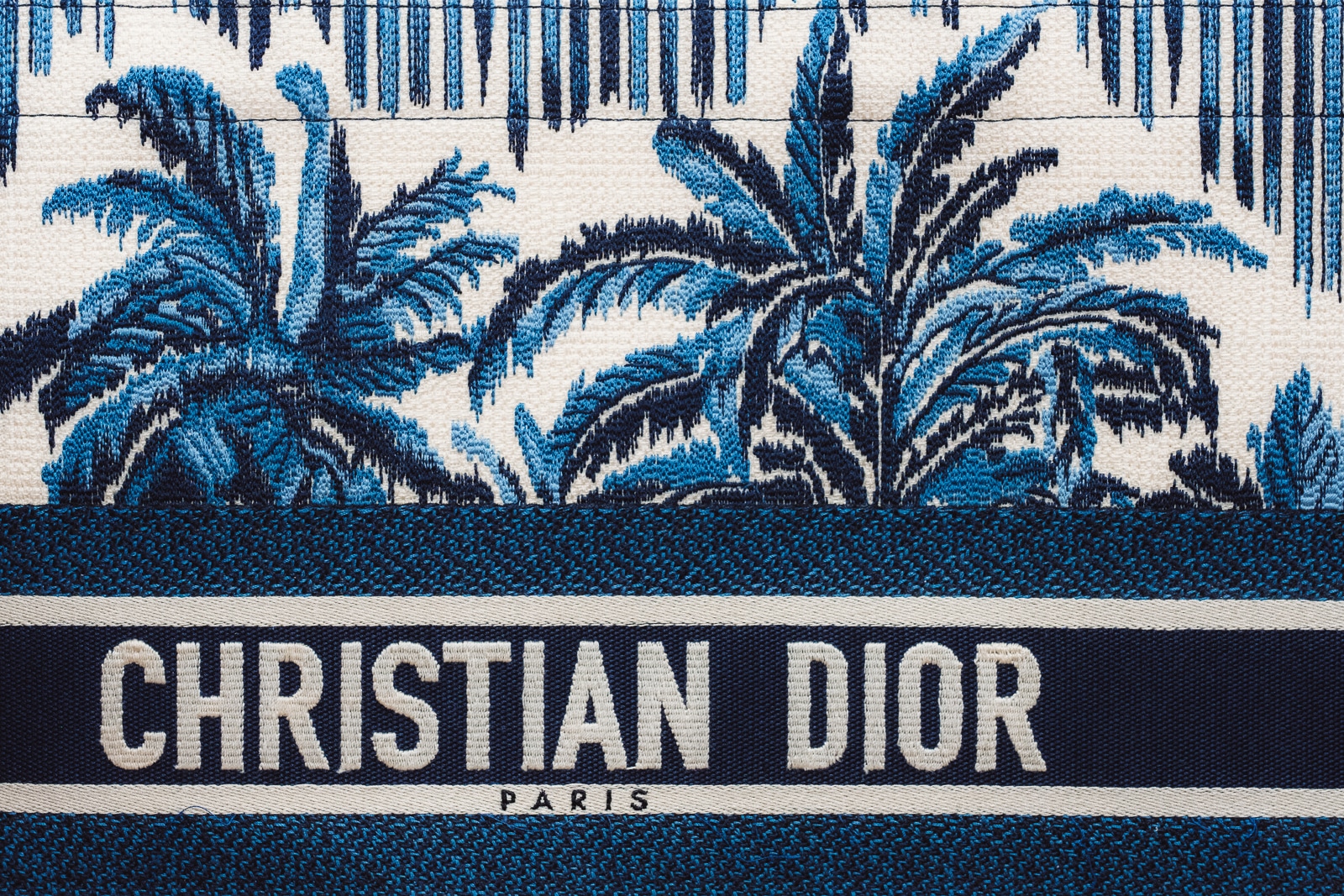 In Time for Summer, Introducing Dior Palms Embroidery - PurseBlog
