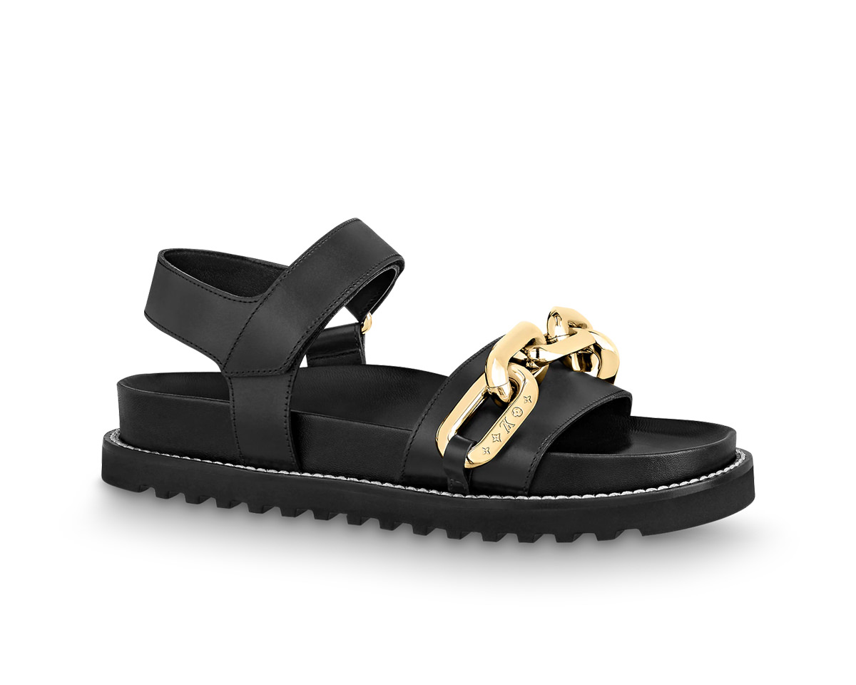 louis vuitton paseo sandals