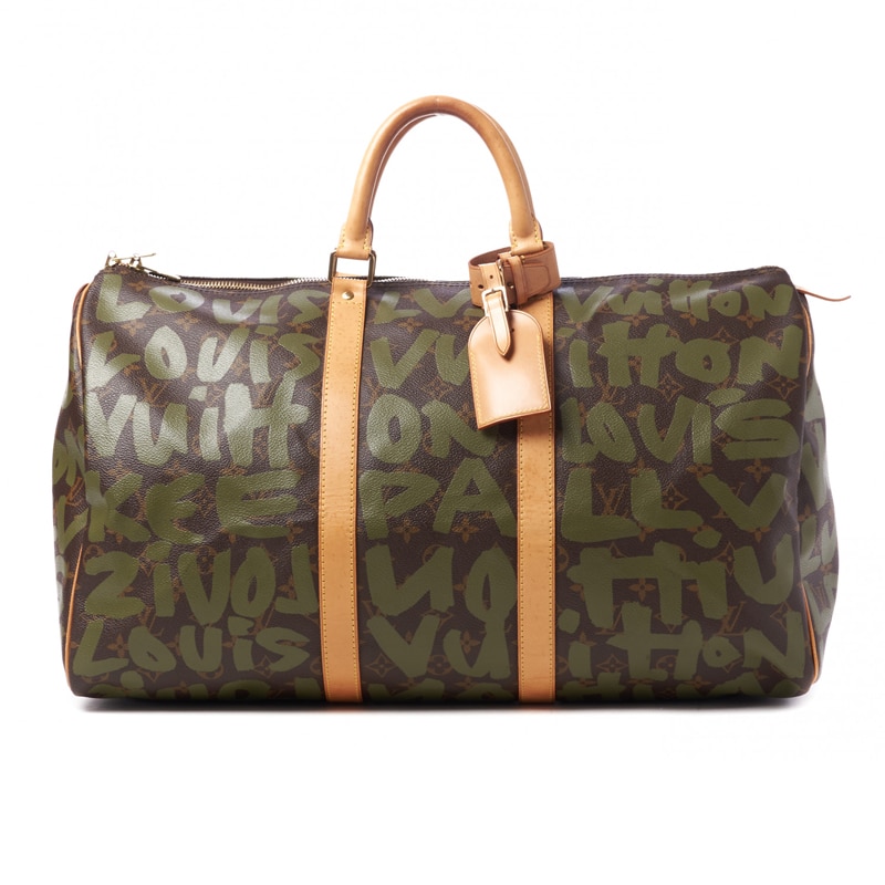 Louis Vuitton x Stephen Sprouse 2010s White Graffiti Duffle · INTO