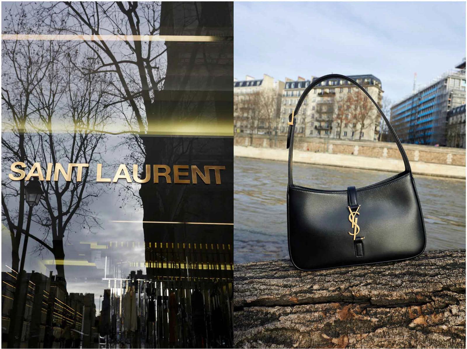 Saint Laurent Sticks to Its Core Logo DNA With Latest Shoulder Bag ...
