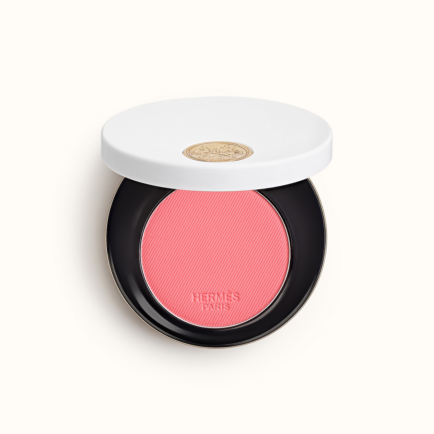 Rose Hermes, Silky blush powder, Rose Pommette. Photo via Hermes.com