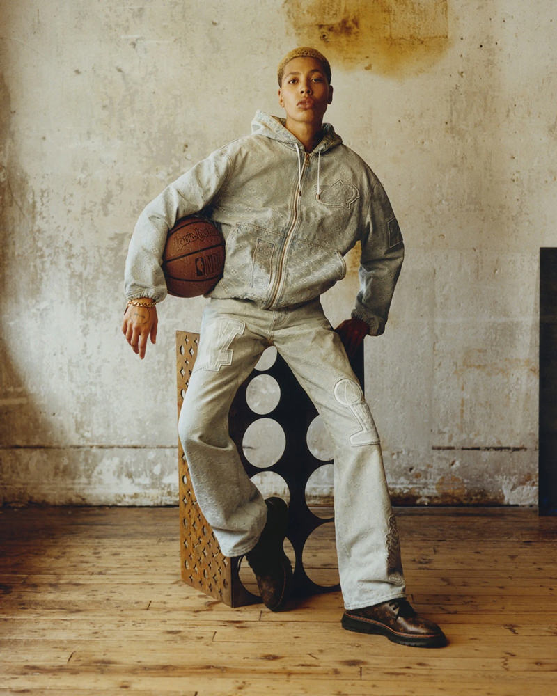 Louis Vuitton unveils LV x NBA menswear capsule collection