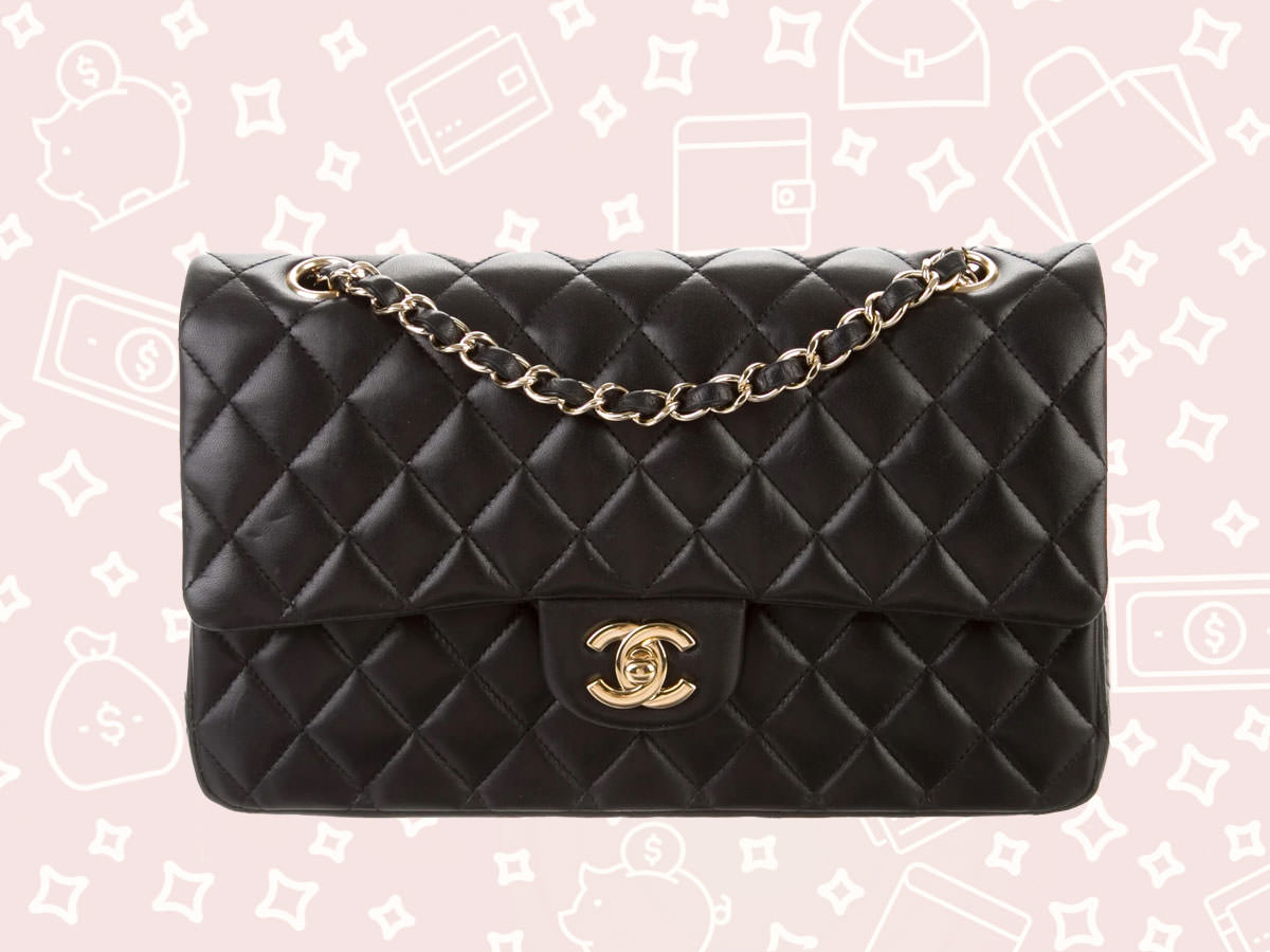 Black and White Classic Chanel Flap Bag - PurseBlog