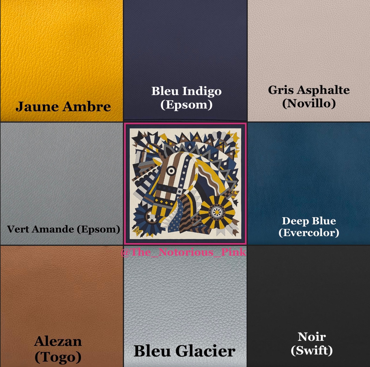 Hermes AW21 Colour Palette - Glam & Glitter