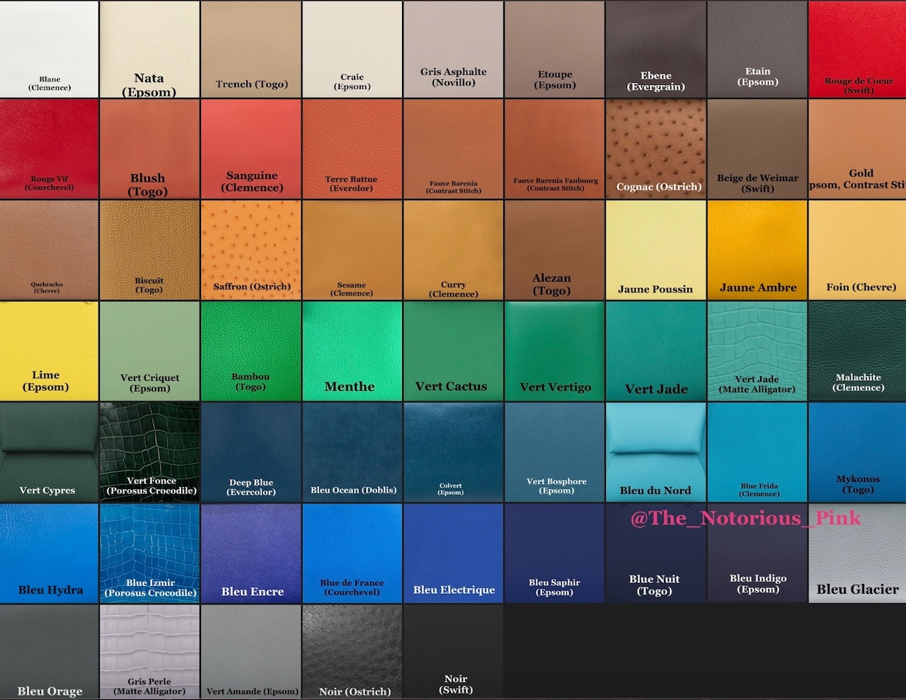 Birkin colors 2021 deals