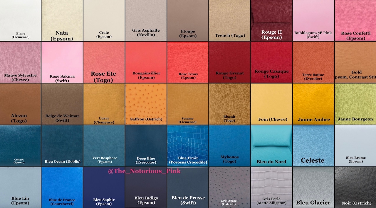 Hermes Color Guide