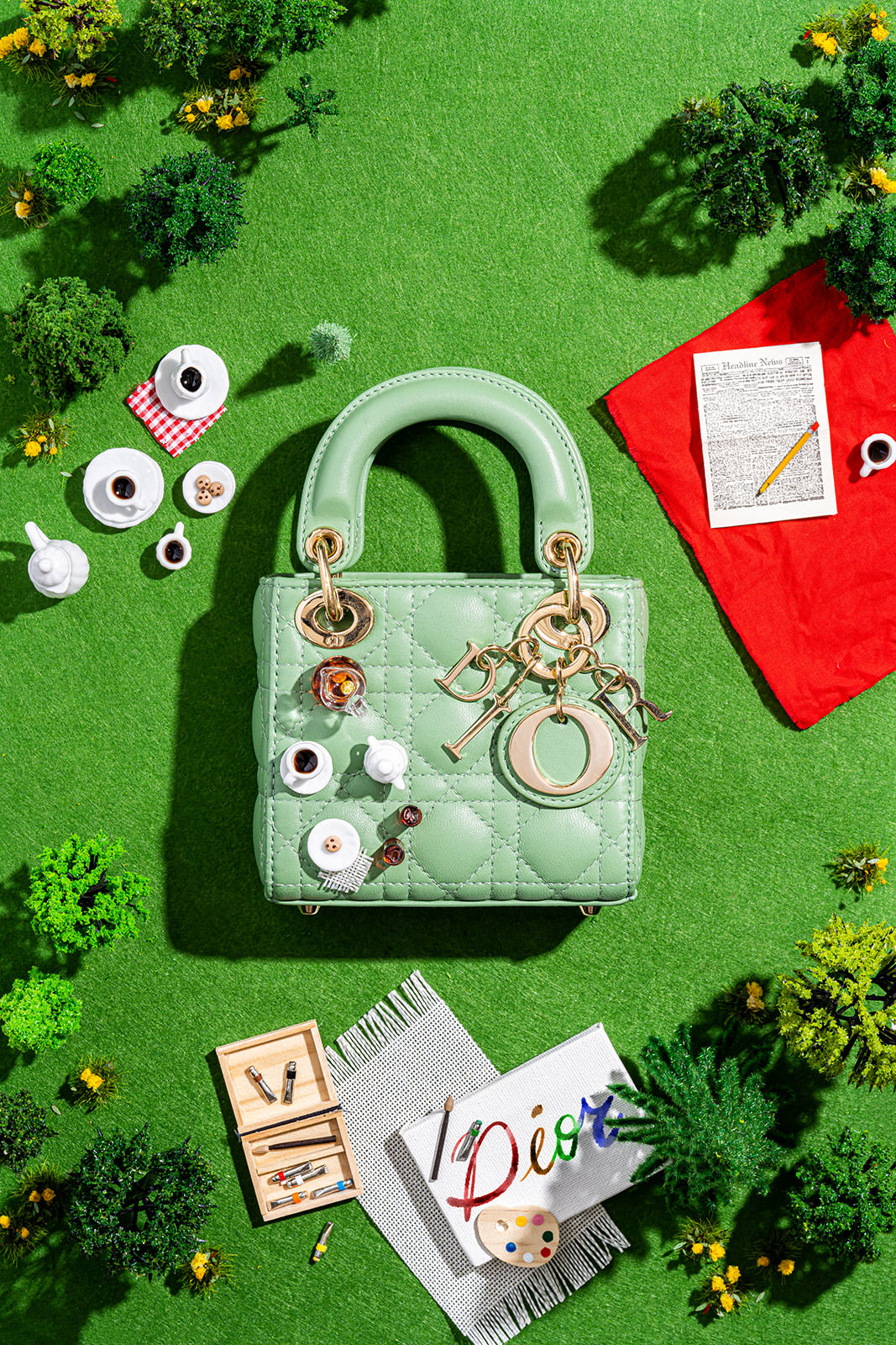 DIOR PRESENTS DIOR MICRO BAGS WITH CELEBRITIES