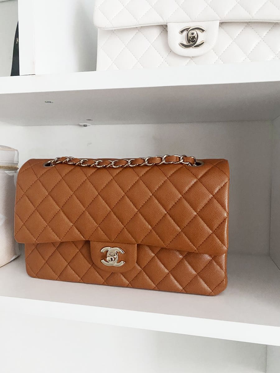My New CHANEL Caramel Brown Classic Small Flap Bag 🤎 21p Pre-Spring Summer  2021 & How I Got One! 