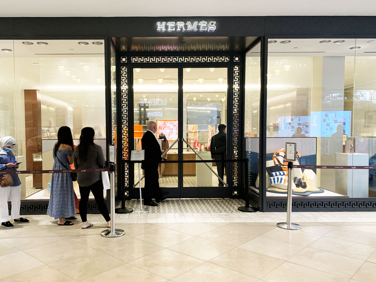 Hermès Boutique at South Coast Plaza