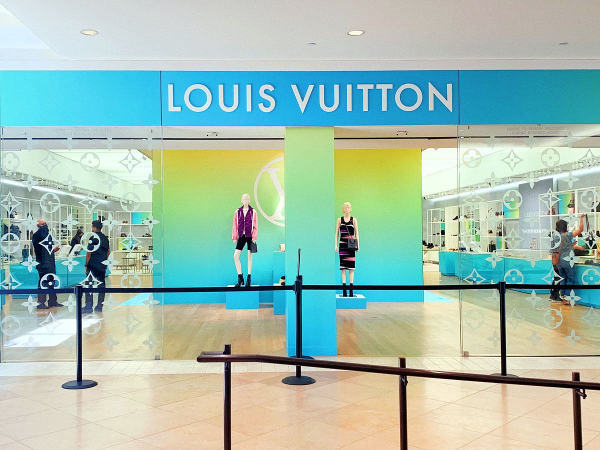 LOUIS VUITTON, South Coast Plaza, Costa Mesa, California, Good