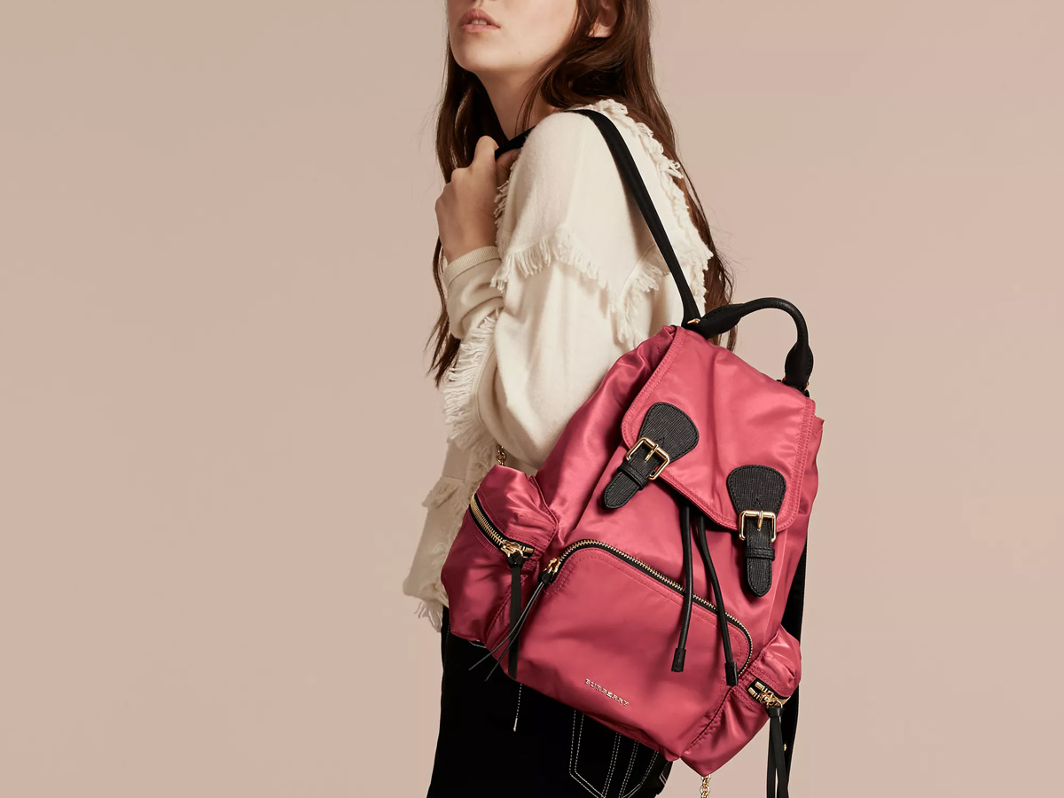 Burberry Print Nylon Rucksack