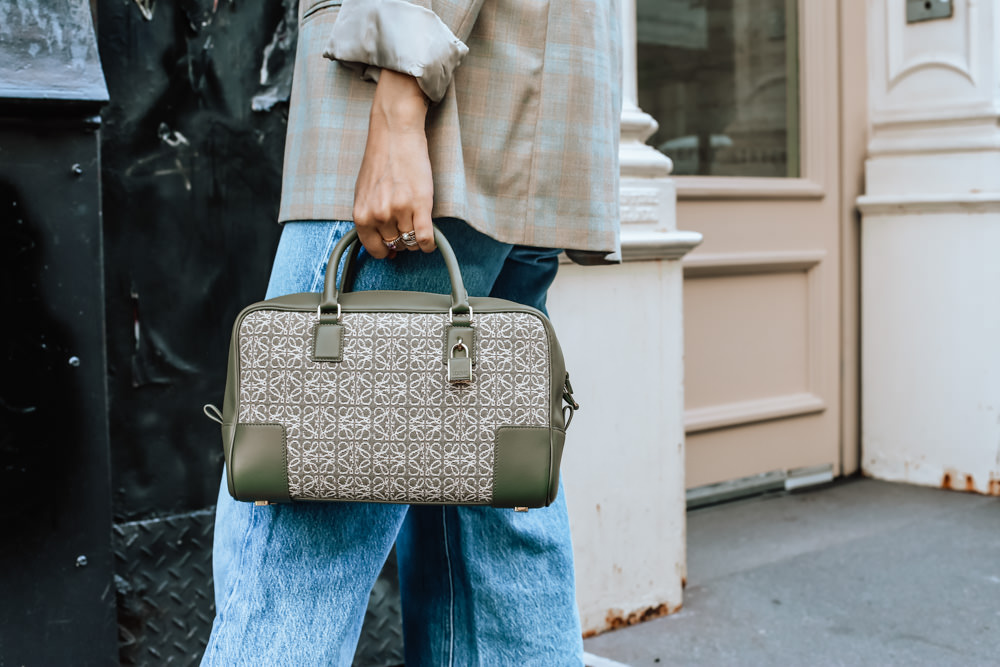 Loewe Anagram Jacquard Bag Strap