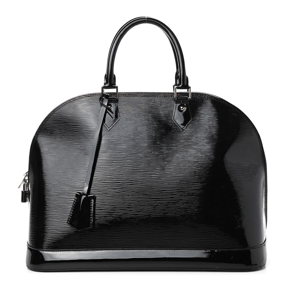Bag Review: Louis Vuitton Black Epi Alma BB