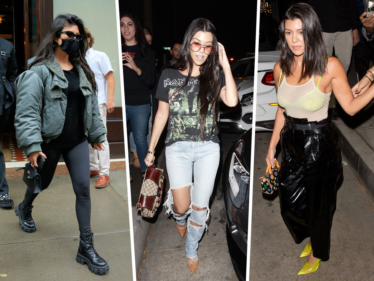 Kourtney Kardashian Bag Style