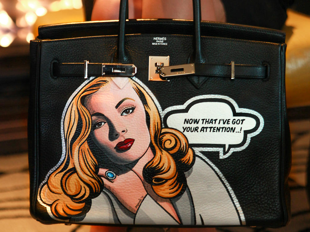 Hand Painted Pop Art by Boyarde Messenger #LouisVuitton #LibertyLondon  #Hermes…