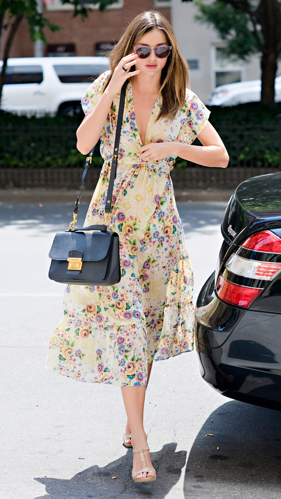 Rachel Bilson wearing Miu Miu Matelasse Tote - Celebrity Style Guide