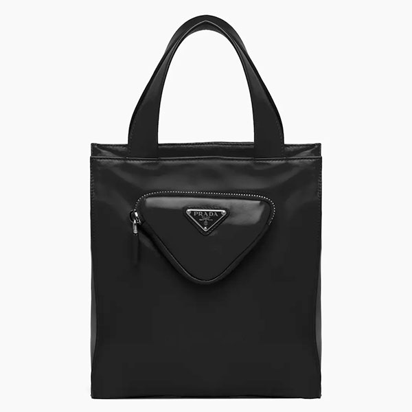 Nappa Leather Tote Bag in Black
