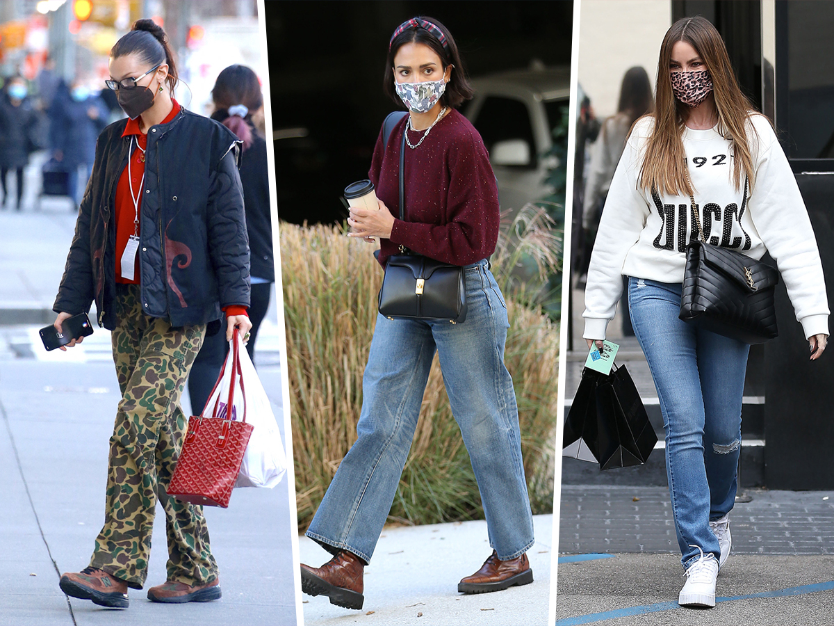 Celebs Run Errands With Hermès and Saint Laurent - PurseBlog