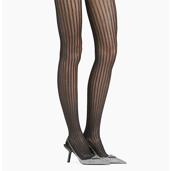 Lurex Tights Black