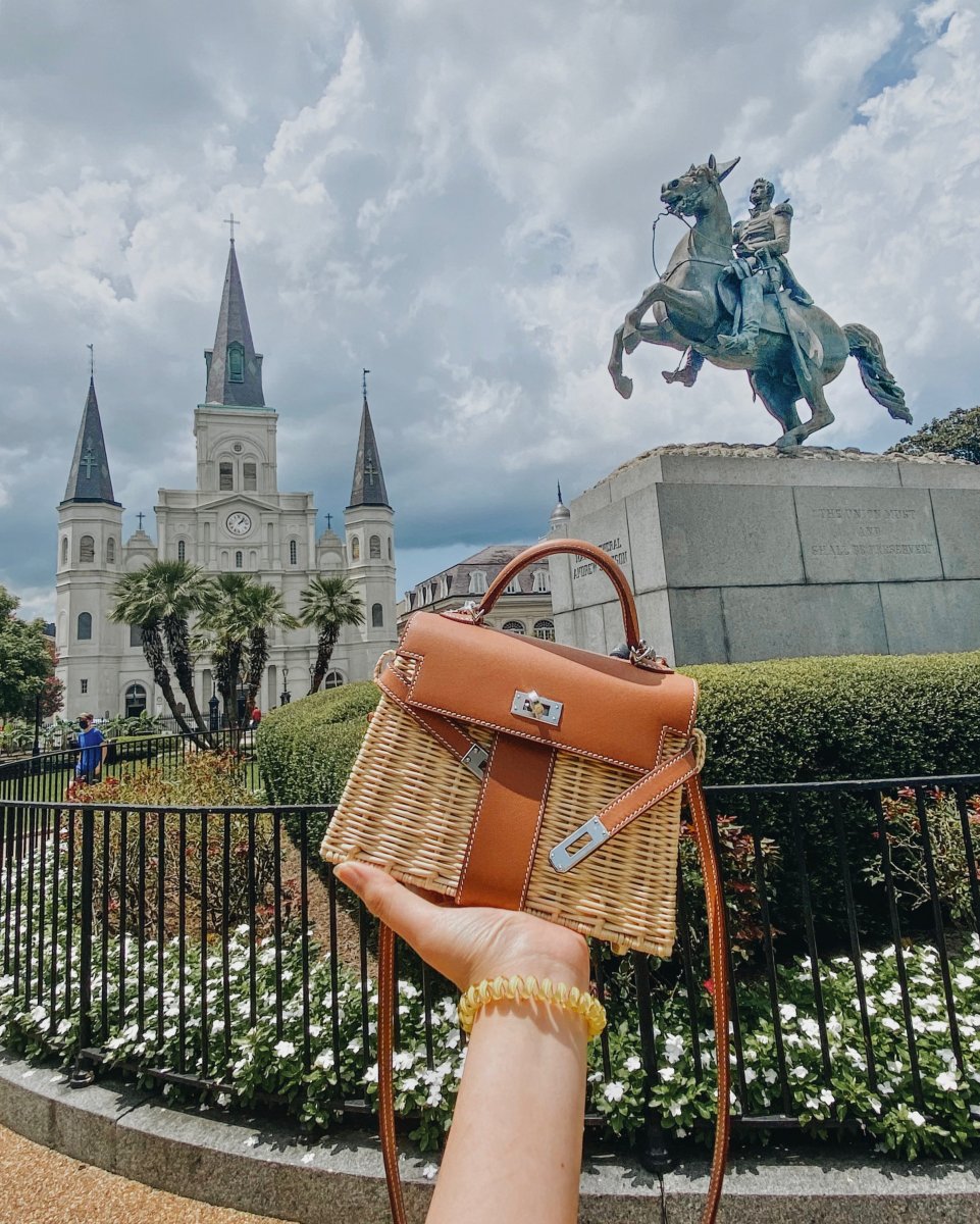 Hermes Kelly e Horse print Hermes picnic basket