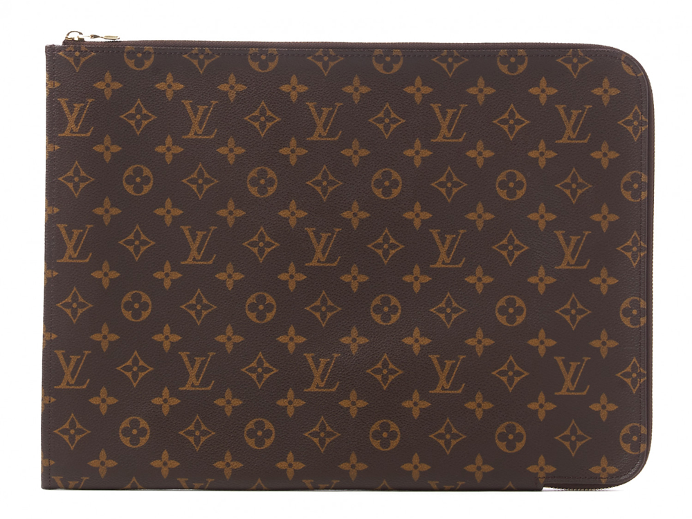 Louis Vuitton Monogram Poche Documents Portfolio Brown