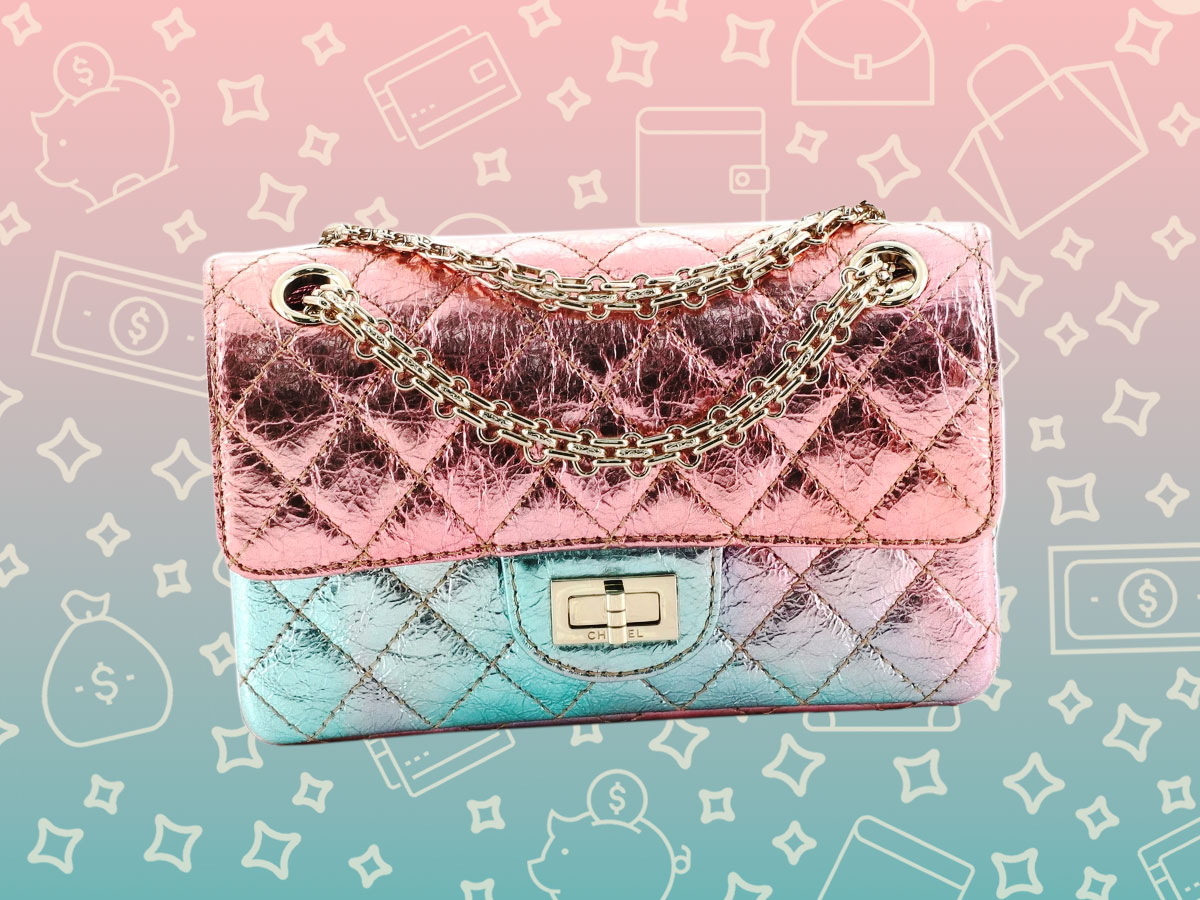 CC 147 Chanel Rainbow Flap