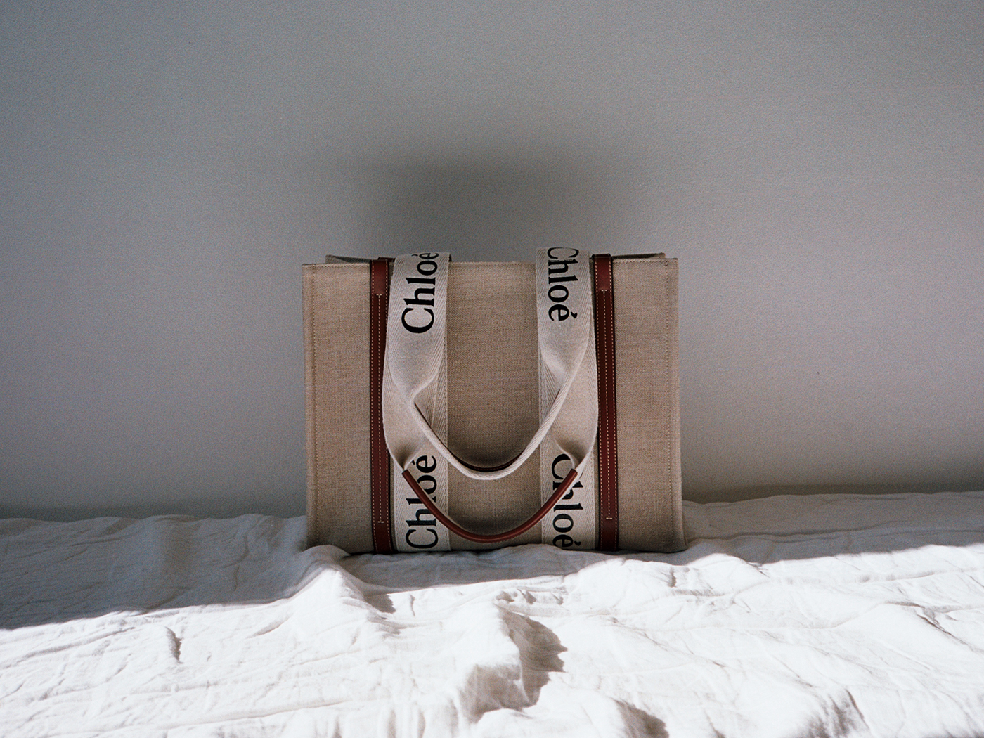 Chloe on sale canvas bag