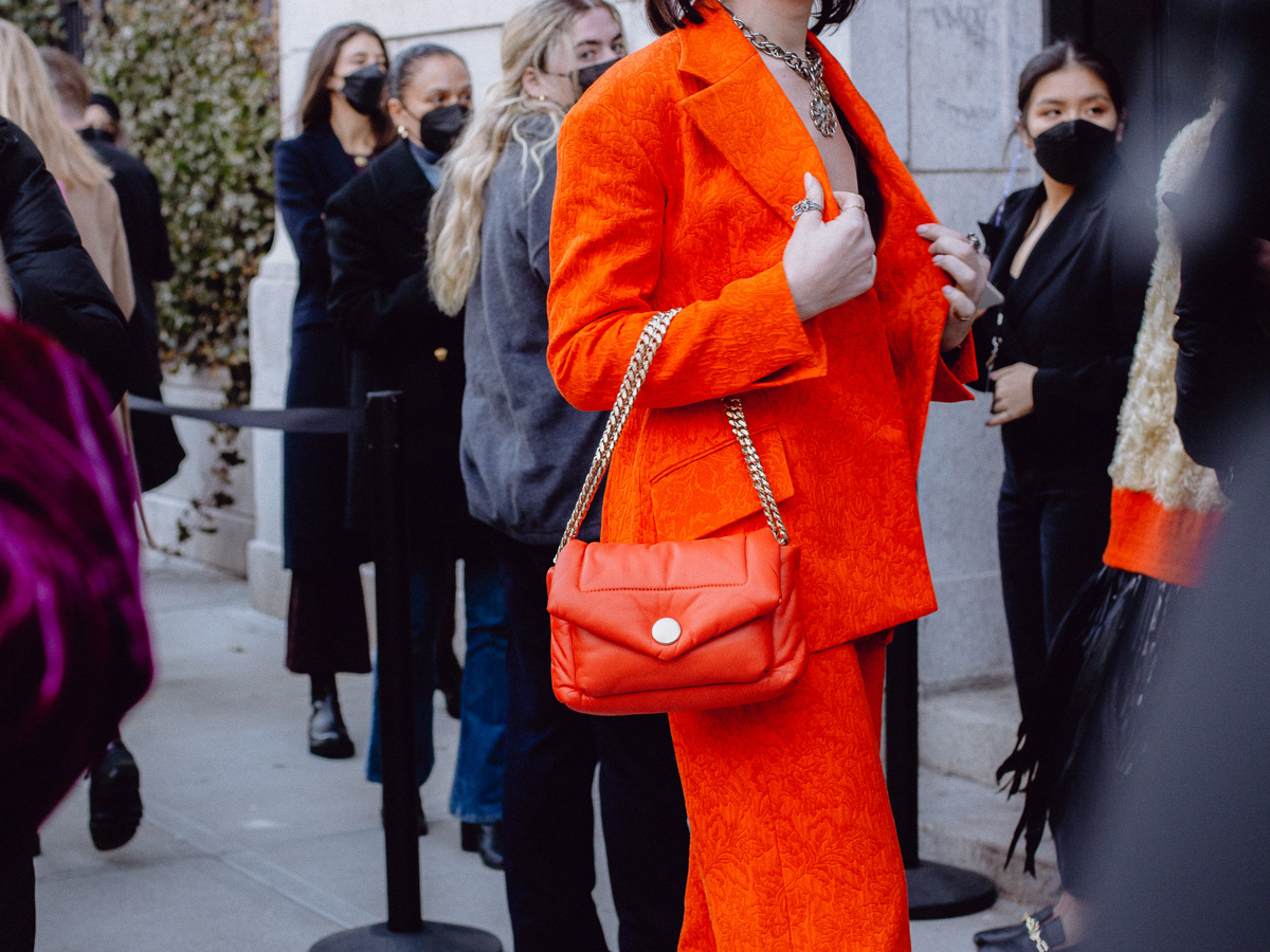 Designer bag / fashion week street style #desginerbag #fashionweek